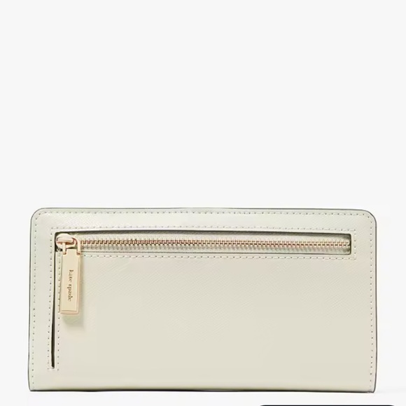 Kate Spade Madison Large Slim Bifold Wallet
Meringue 
NWT - Picture 3 of 16